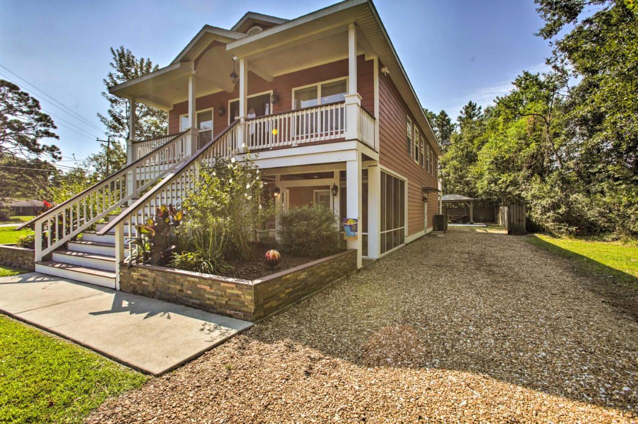 Waveland Family House, 4-Minute Drive To The Beach Exterior foto